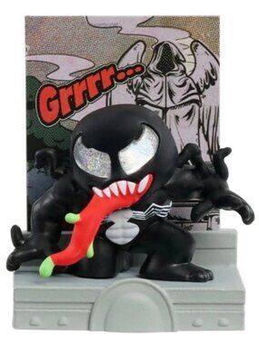 Rare Venom - Spiderman Marvel Exclusive Capsule Disney Doorables Eddie Brock